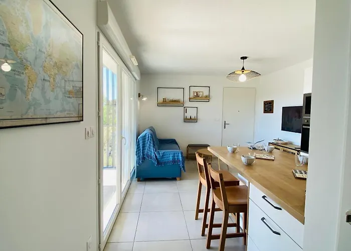 Apartamento 4 Pers Climatisé Parking Piscine Proche Des Plages Ménage Inclus - V0816